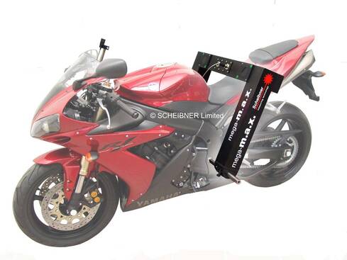 MEGA MAX μέτρηση μοτοσυκλέτας R1